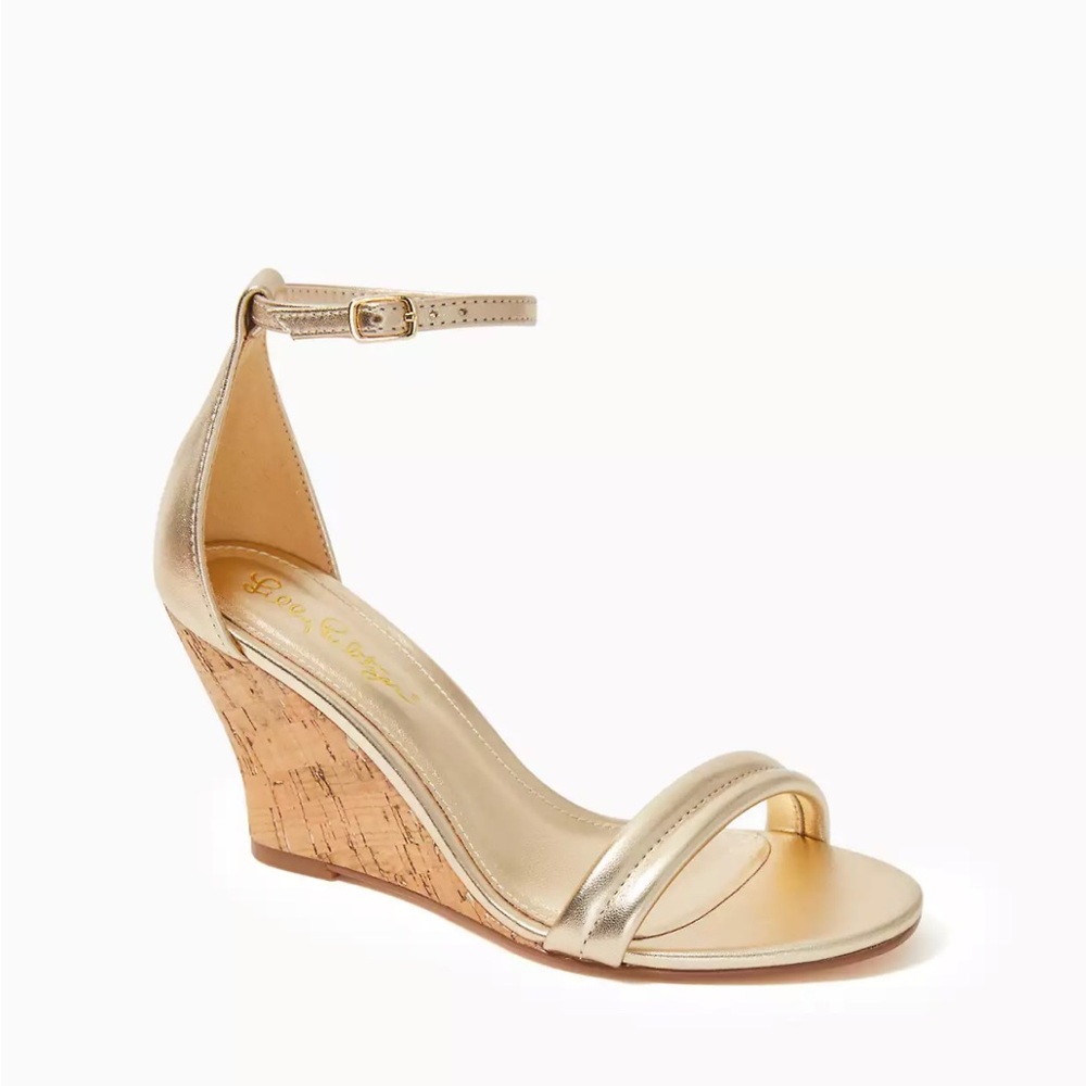 Lilly Pulitzer NWOT Jenna Wedge Sandal